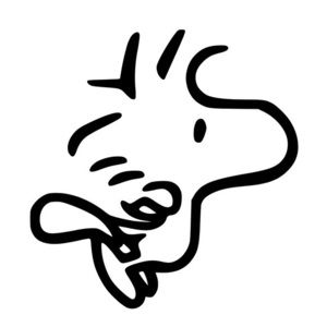 Woodstock‎ Bird Permanent Vinyl Decal 4”